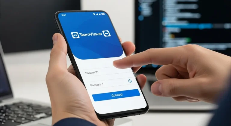 Android eszköz elérése TeamViewer 9-cel