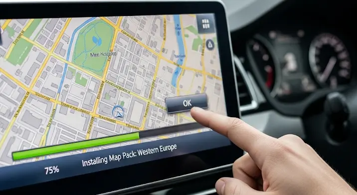 GPS program újratelepítése és bővítése: térképek és szoftverek