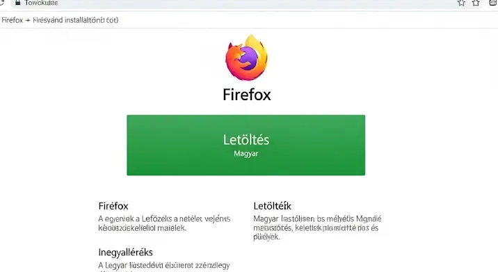 Firefox magyarul Windows 8.1-re: letöltés és telepítés