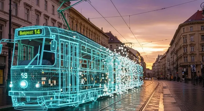 Budapesti 14-es villamos: 3D modell vagy játék kiegészítő?