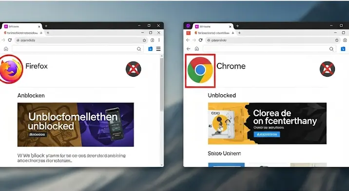 Reklámblokkoló problémák Firefox és Chrome böngészőkben: miért nem működik?