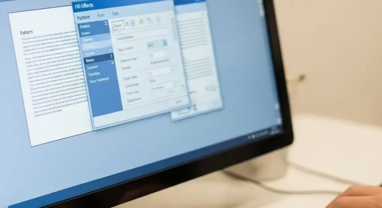 Microsoft Word 2010: mintázat elkészítése lépésről lépésre