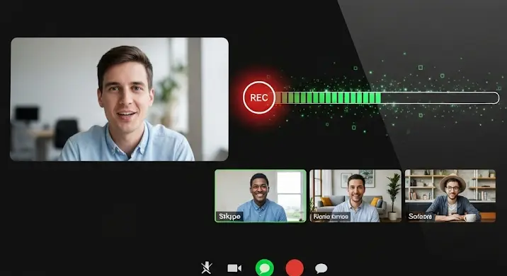 Skype csoportos beszélgetés felvétele: lehetséges?