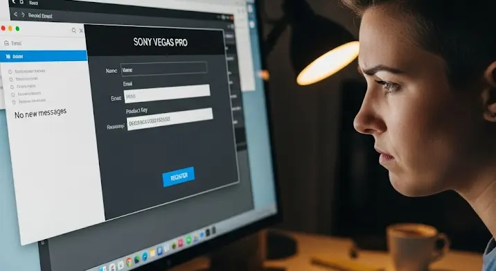 Sony Vegas regisztrációs kód probléma: miért nem érkezik meg az e-mail?