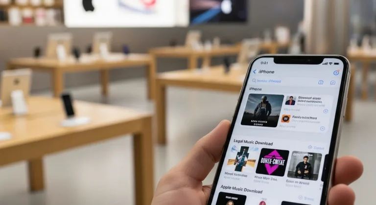 Apple Store alkalmazások: zeneletöltés legálisan iPhone-ra