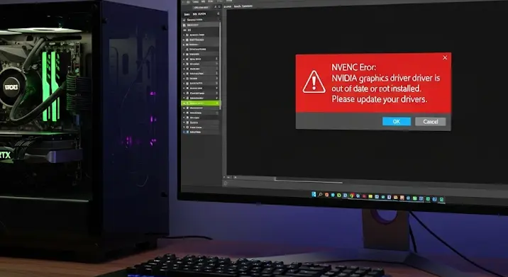 OBS és Nvidia NVENC: miért nem működik a kódolási lehetőség?