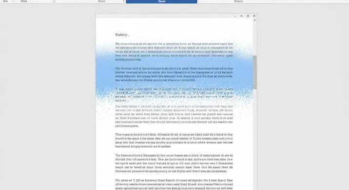 Word: halványkék háttér eltüntetése a betűkről