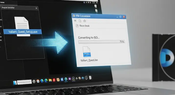 Játék telepítő fájlok konvertálása ISO-vá: Daemon Tools kompatibilitás