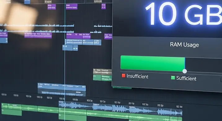 Sony Vegas: 10 GB RAM elegendő a szerkesztéshez?