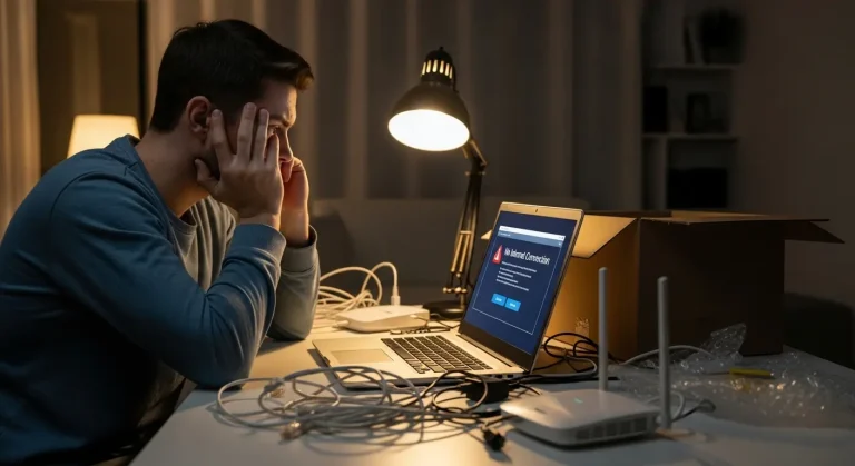Internetkapcsolat hiba: miért nem működik az újonnan vásárolt gépen?