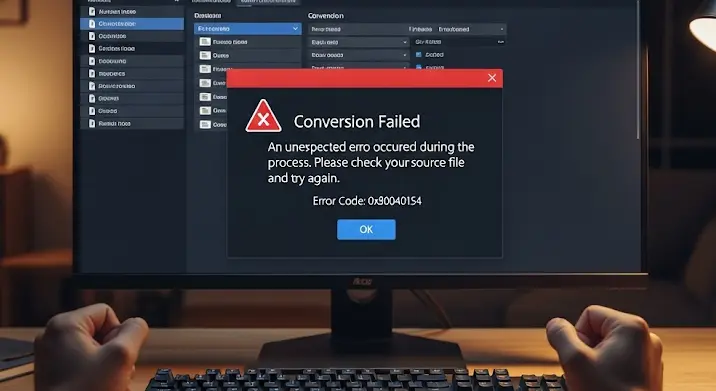 Videókonverter hiba: miért nem működik a letöltött program?
