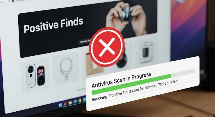 Positive Finds reklám vírus: program eltávolítása