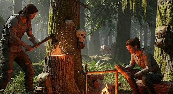 The Forest Co-op partner keresése (0.11-es verzió)