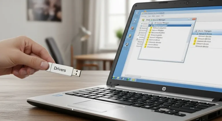 HP Compaq NC8430: Wi-Fi és egyéb driver problémák XP újratelepítés után