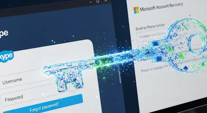 Skype jelszó elfelejtve: Microsoft fiók visszaállítása