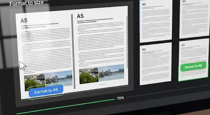 Automatikus szövegtördelő programok: A/5 és A/6 mérethez