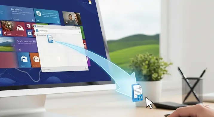 Windows 8: parancsikon létrehozása lépésről lépésre