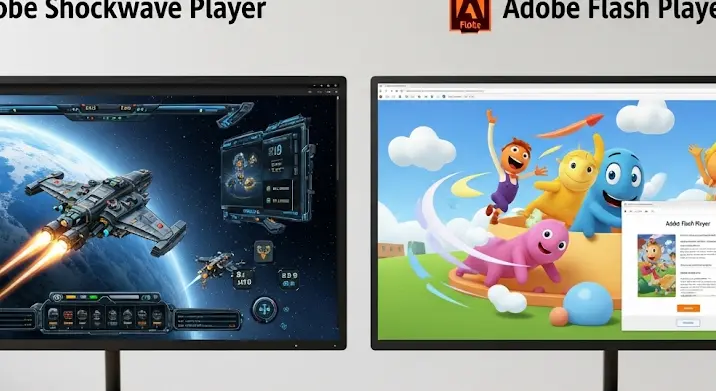 Adobe Shockwave Player vs. Adobe Flash Player: mi a különbség?