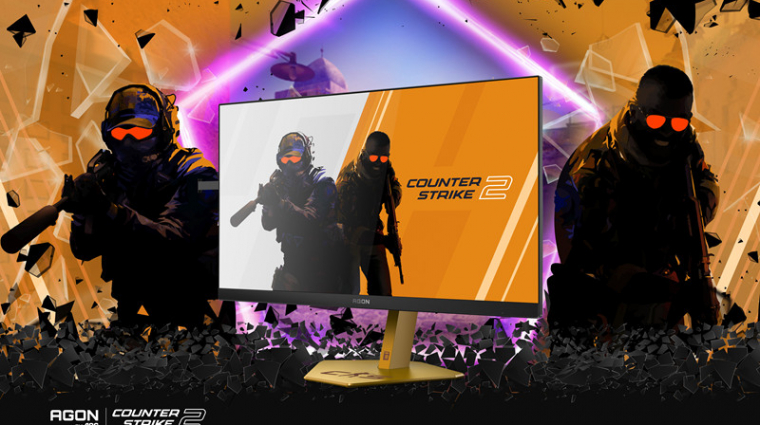 AGON monitor a CS2 rajongóknak