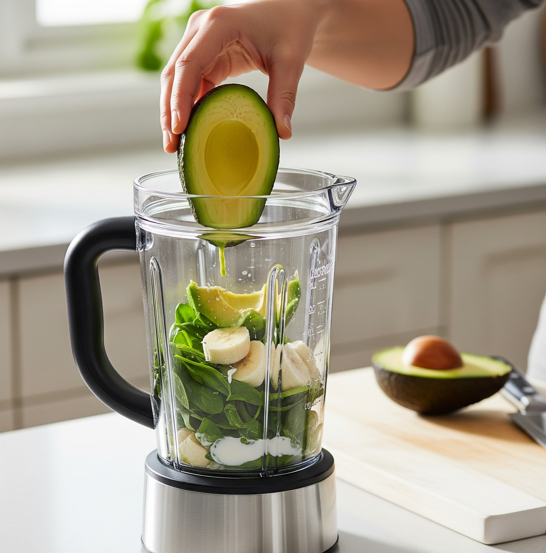 Avokádó smoothie turmixhoz.