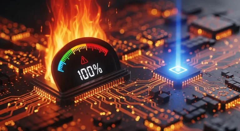 Rendszer üresjárati folyamat 100% CPU használat: Megoldás a túlterhelésre