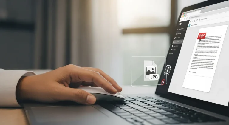 Weboldalon megnyíló PDF-ből JPG mentése PDF letöltése nélkül