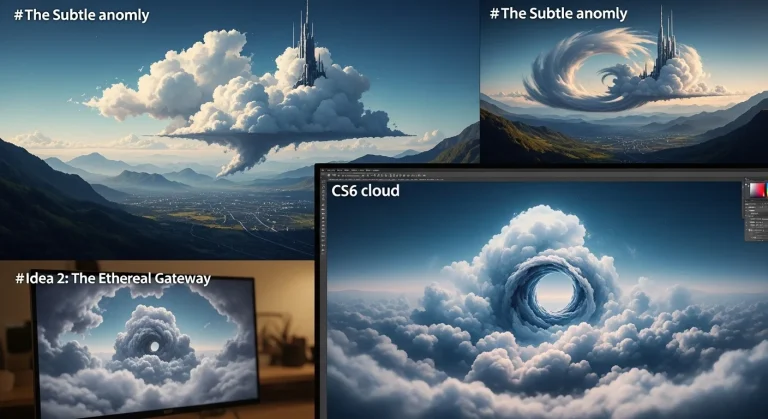 Photoshop CS6 felhő effektus: miért más, mint más verziókban?