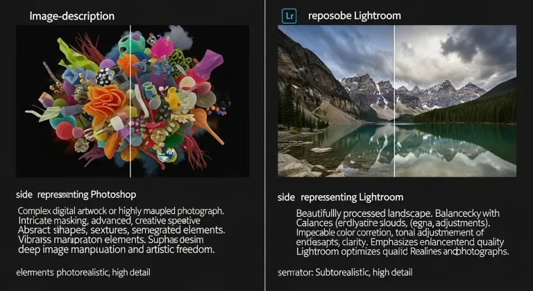 Adobe Photoshop és Adobe Lightroom: Fő különbségek és célcsoport