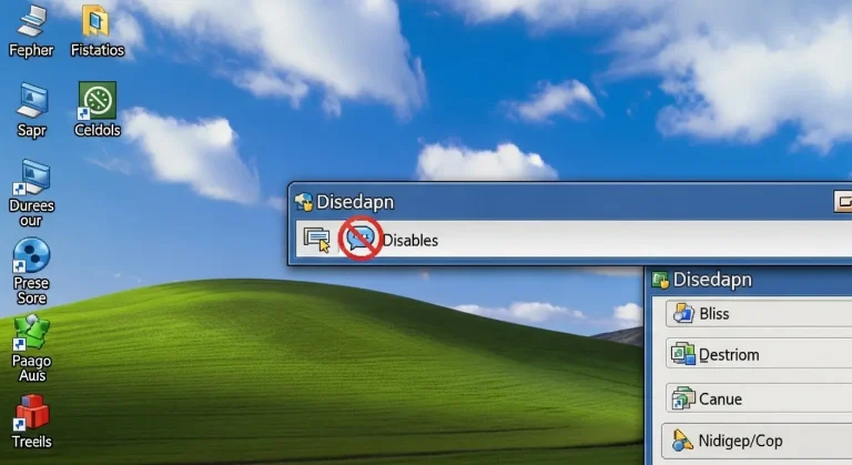 Felugró üzenetek kikapcsolása Windows XP tálcán