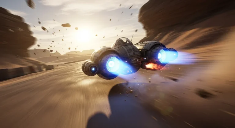 Star Wars Racer: hang bekapcsolása a játékban