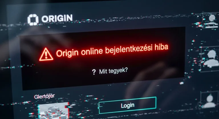 Origin online bejelentkezési hiba: Mit tegyek?