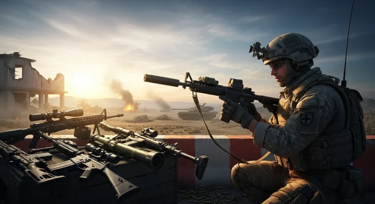 Battlefield 2 (tört): szintlépés és fegyverek megszerzése