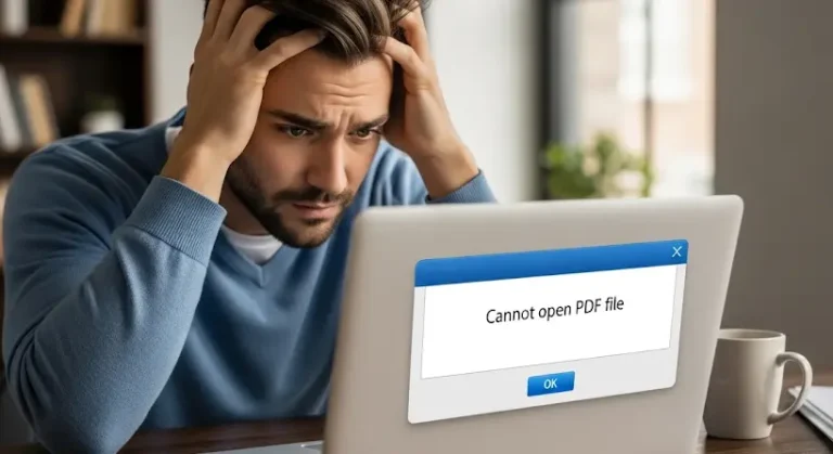 Laptop PDF fájl megnyitási problémák: Hibaelhárítás