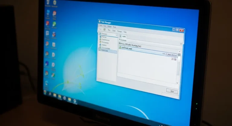 Windows 7 indítási probléma: svchost.exe több mint 2GB RAM-ot fogyaszt