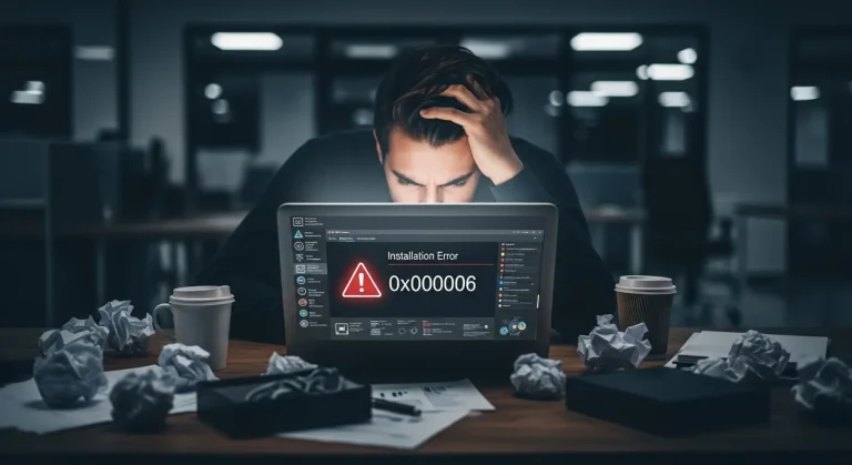 Office telepítési hiba 0x000006: SOS megoldások