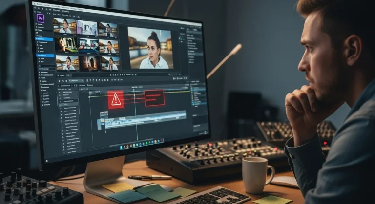 Premiere Pro: miért nem működnek az áttűnés effektek?