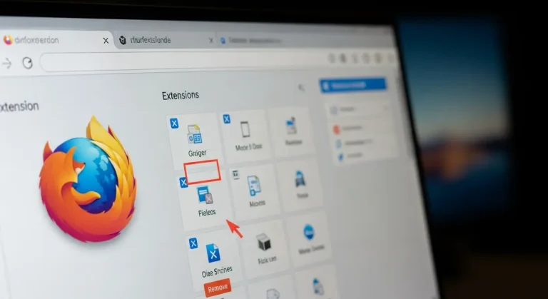 Firefox bővítmények törlése: Útmutató lépésről lépésre