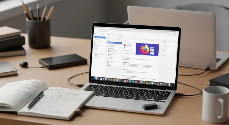 Firefox könyvjelzők mentése és átvitele új gépre
