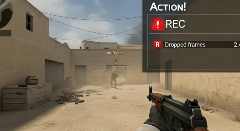 CS 1.6 felvételi problémák Action! programmal: okok és megoldások