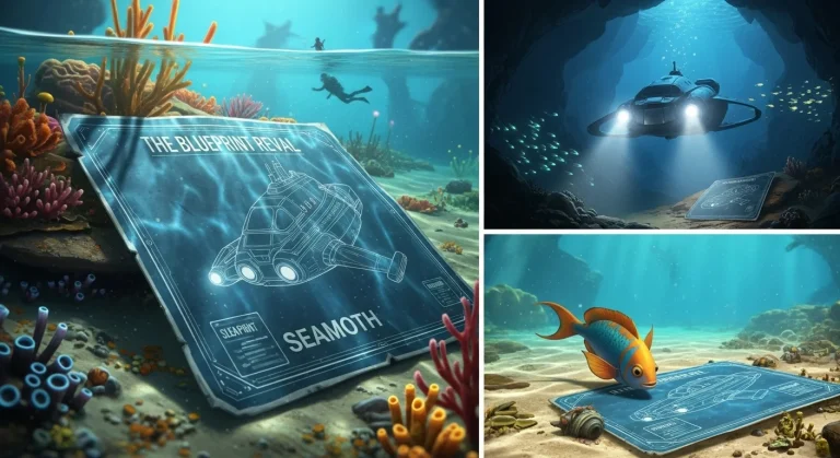 Subnautica: Seamoth blueprint megszerzése