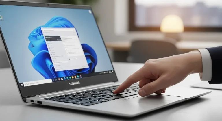 Toshiba laptop: képernyőmentés (Print Screen) lépésről lépésre