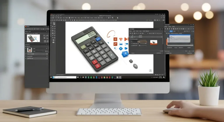 Számológép létrehozása PowerPoint prezentációban
