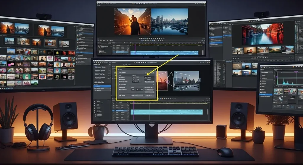 Videószerkesztő programok: Mit jelent a „display format”?