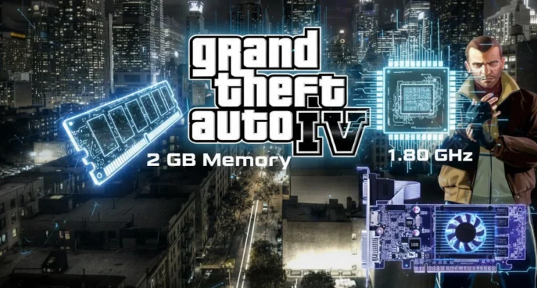 GTA IV futtatása gyengébb gépen: 2 GB RAM, 1.80 GHz proci, 1 GB Nvidia GeForce 8400GS