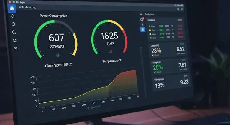 CPU fogyasztás, órajel és hőmérséklet mérés CoreTemp helyett