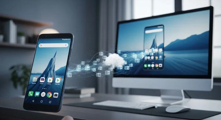 Android képernyőmegosztás PC-re interneten keresztül (nem direkt Wi-Fi)