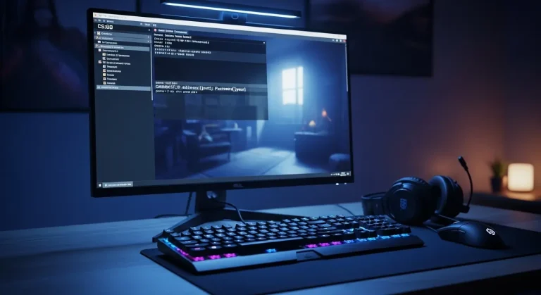 CS:GO szerver csatlakozás jelszóval: Konzol parancsok