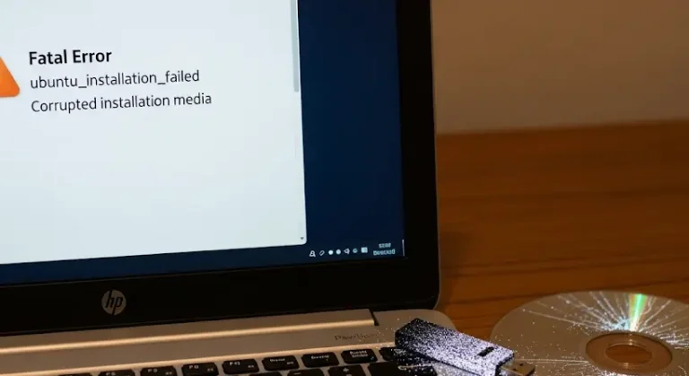 Ubuntu telepítési nehézségek HP Pavilion 1201eh laptopon: Pendrive és DVD hiba