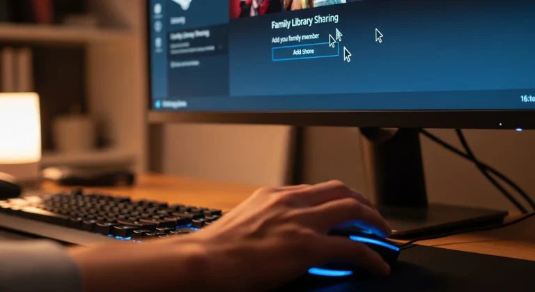 Steam családi megosztás: családtag hozzáadása