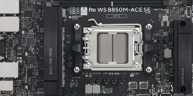 Az ASUS előkapta a vadonatúj AM5-ös Pro WS lapját: jöhetnek a brutál gépek!